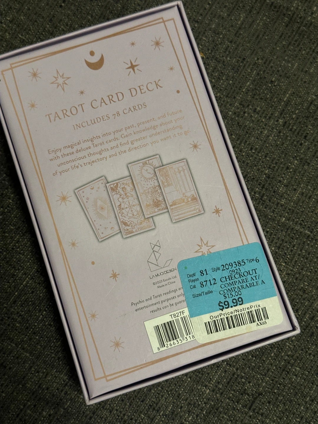 La Mojo Design Tarot Card Deck - photo 3