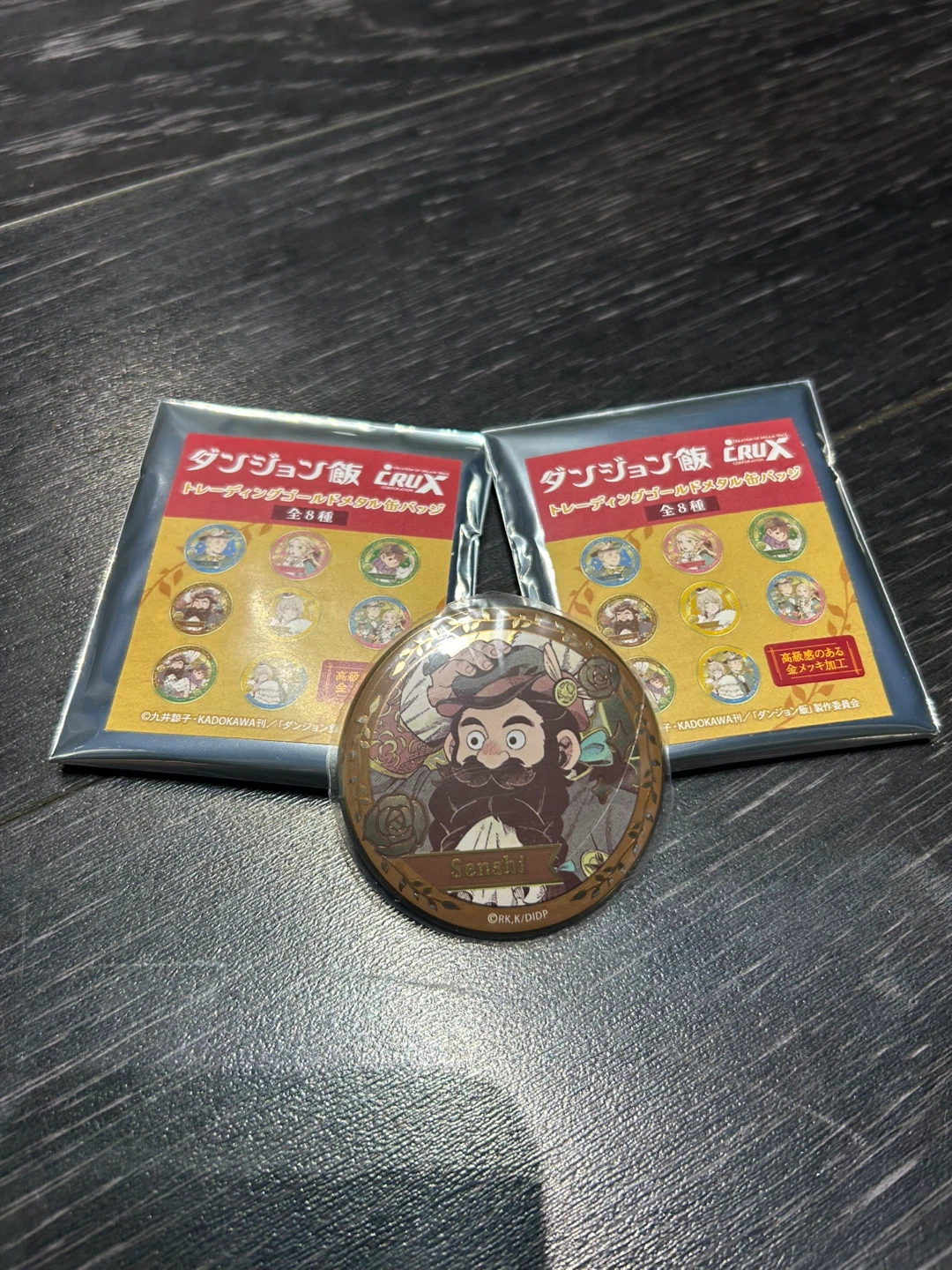 Senshi Dungeon Meshi Fairy Tale Gold Badge - photo 5