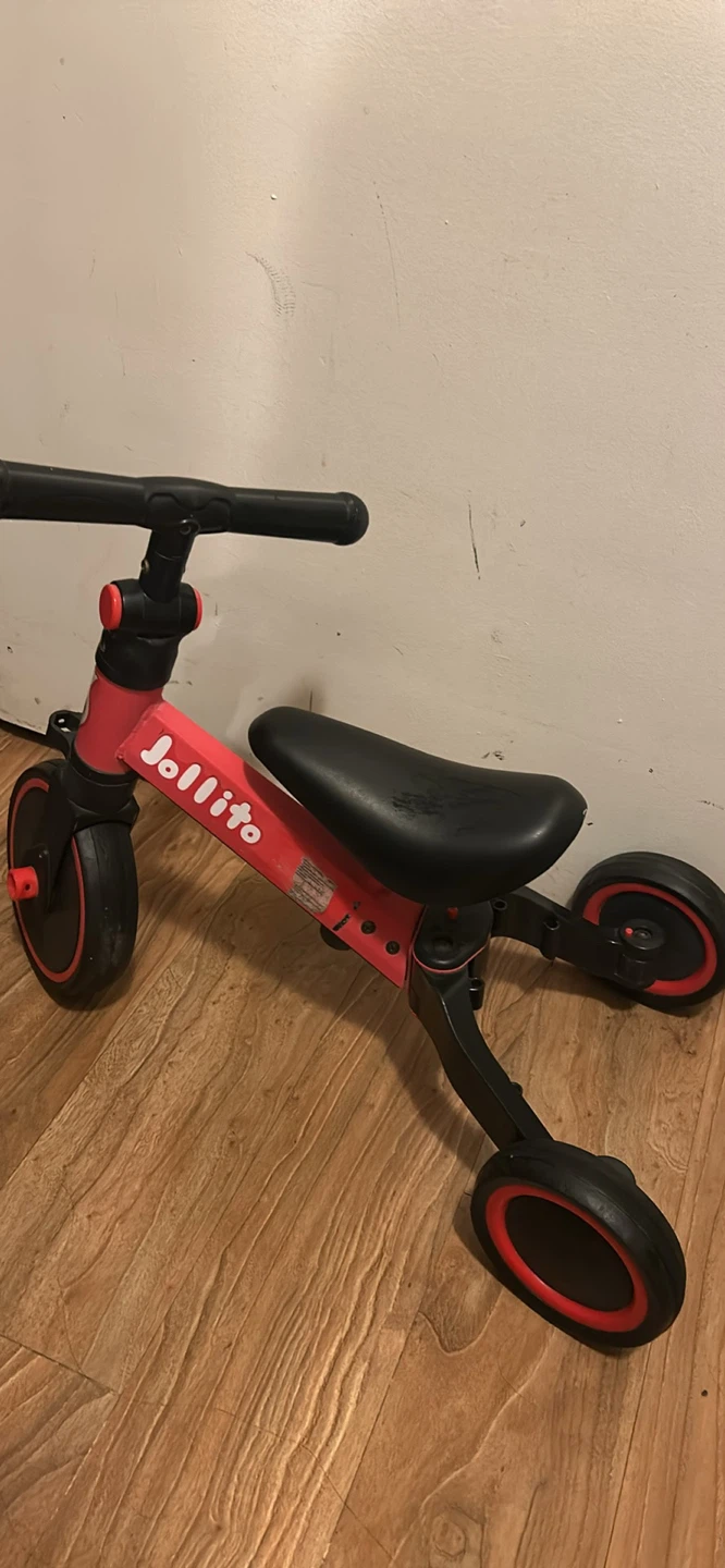 Jollito 3-in-1 Kids Balance Bike