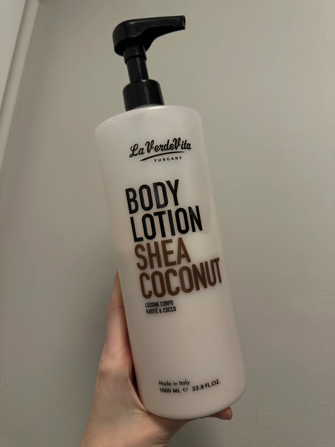 La VerdeVita Shea Coconut Body Lotion 1000ml