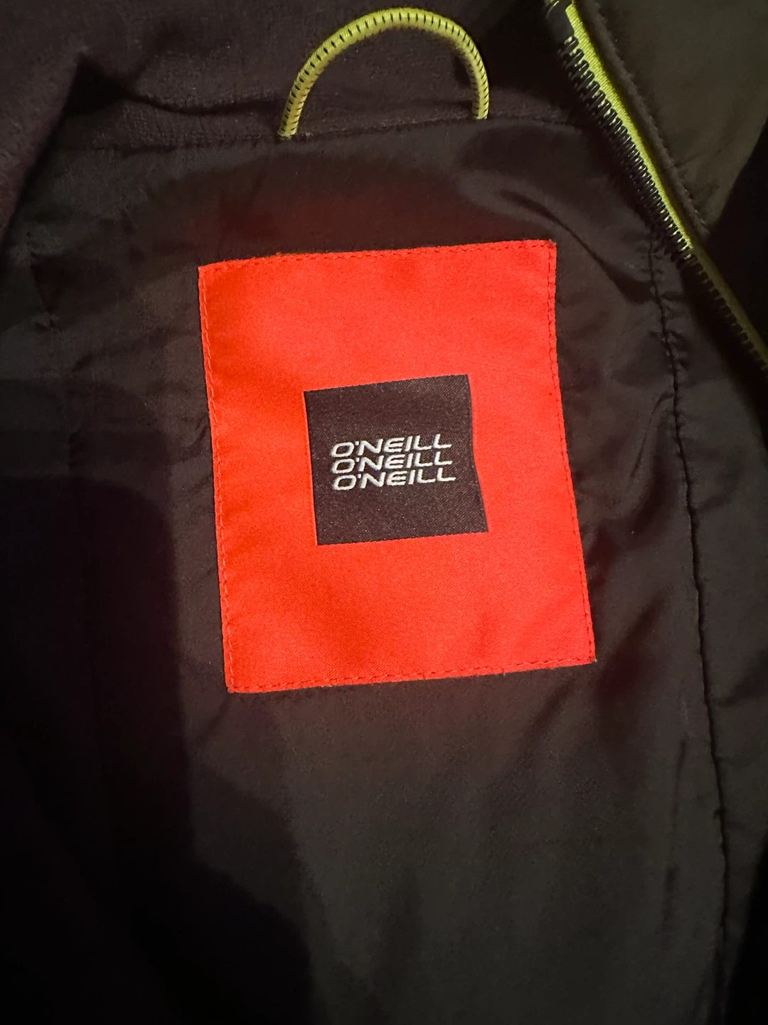 O'Neill Men's Winter Jacket Lime green and Black - photo 2