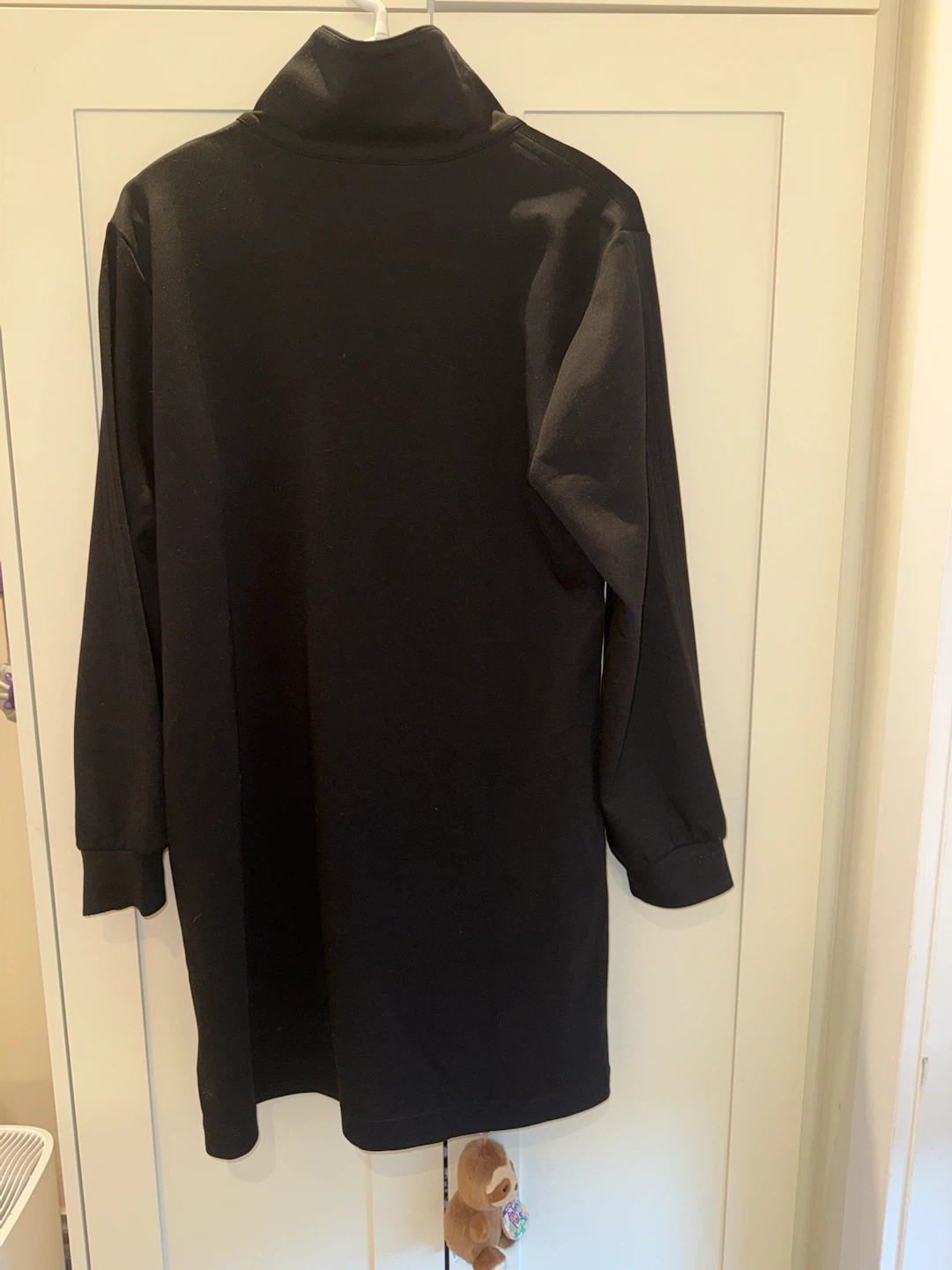 Athleta Black Half-Zip Sweatshirt Dress - photo 3