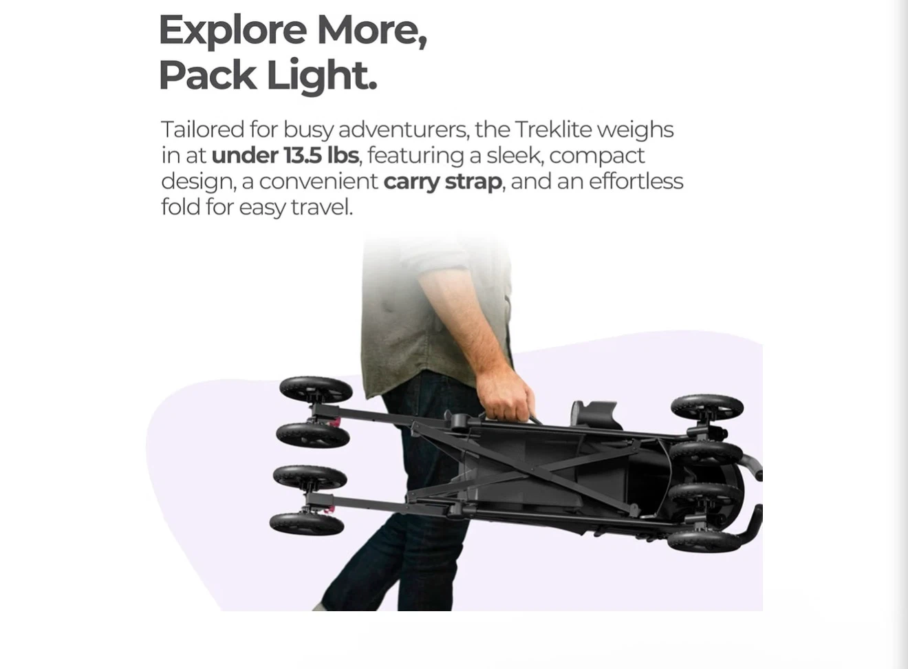 Mama & Baby Trek Lite Umbrella Stroller - photo 3