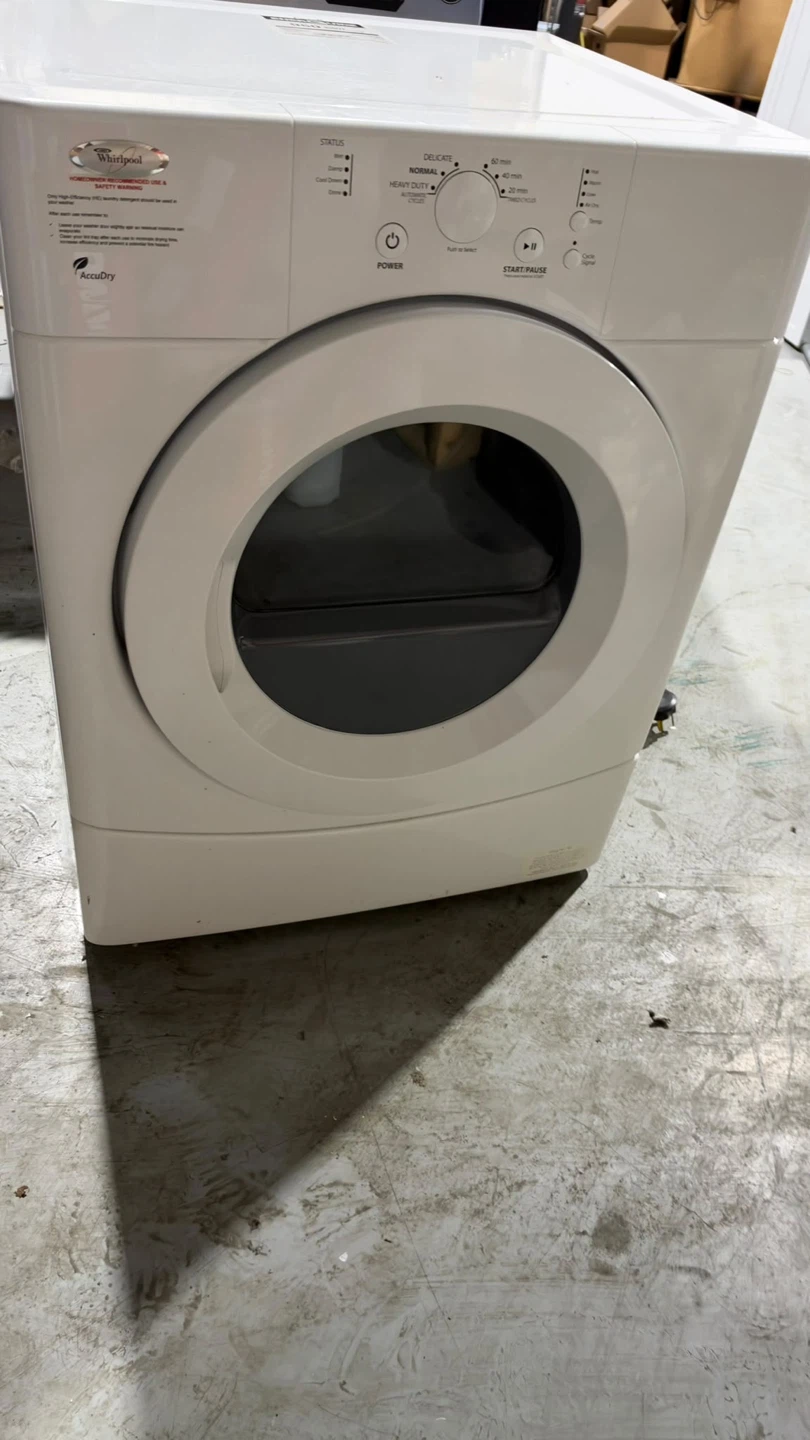 Whirlpool Washer & Dryer Set 27” !!! - photo 3
