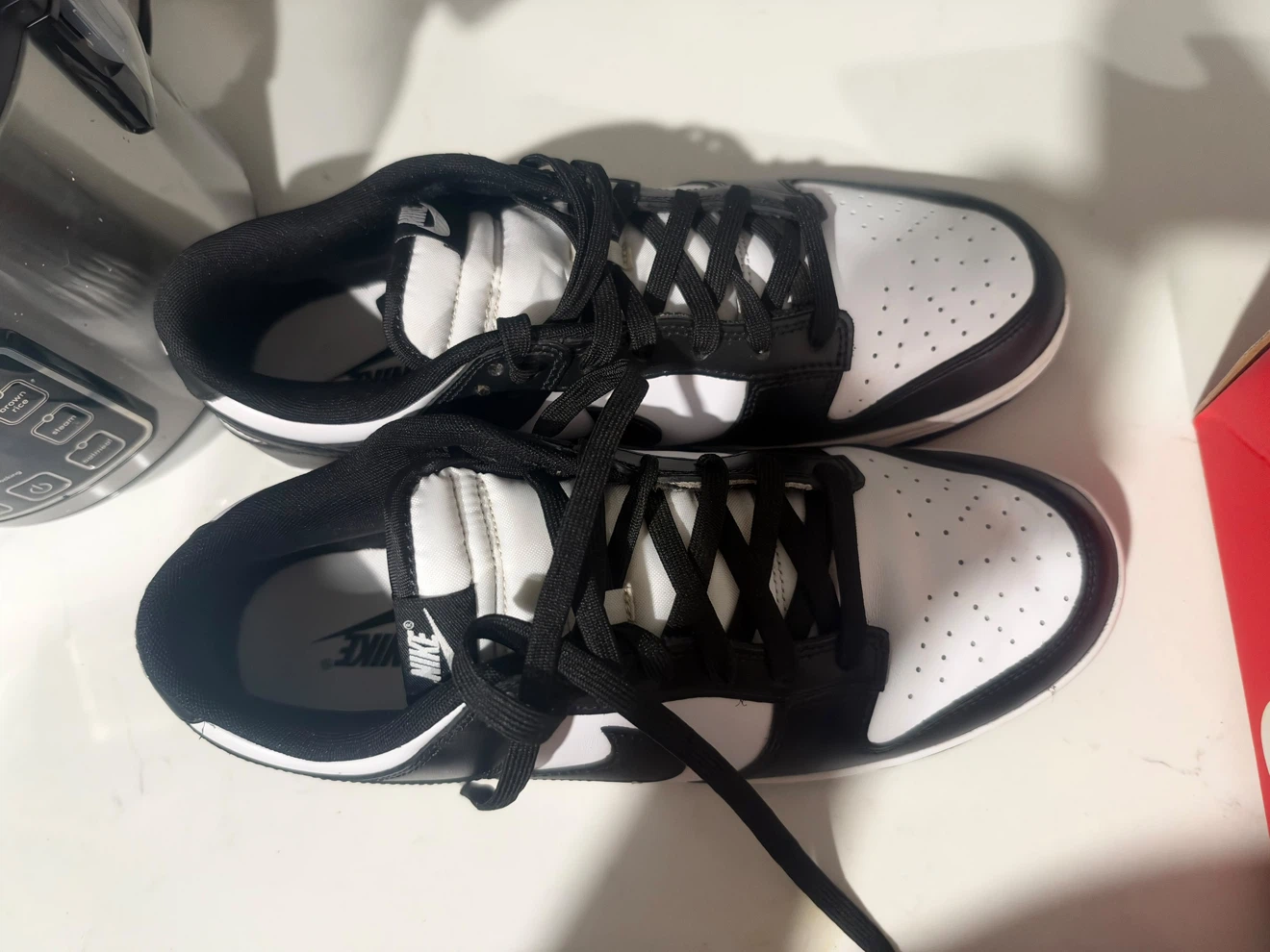 Nike Dunk Low Black and White - photo 2