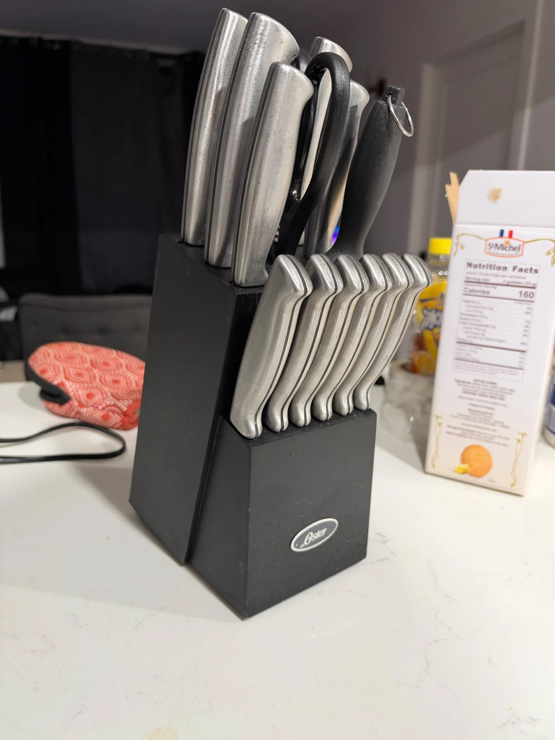 Oster Stainless Steel Knife Block Set