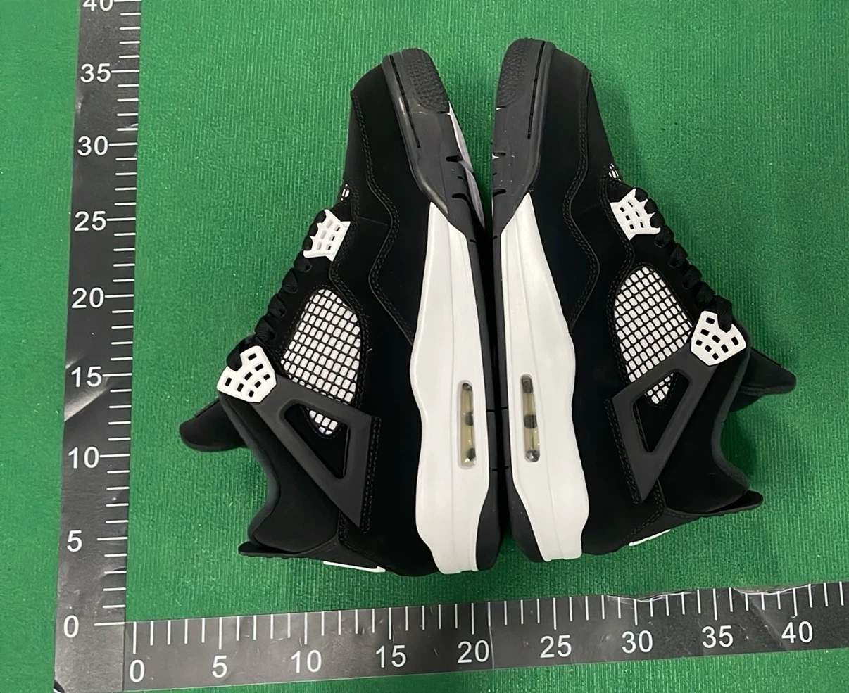Air Jordan 4 Retro Black White - photo 2