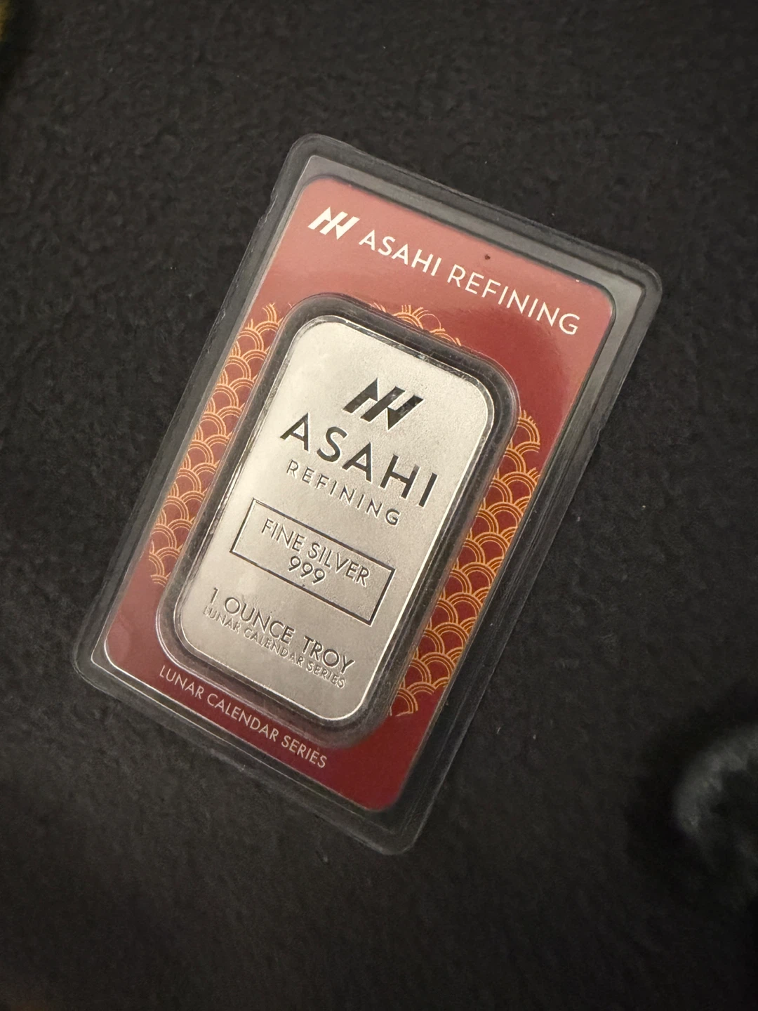 Asahi Refining Year of the Snake 1oz Silver Bar