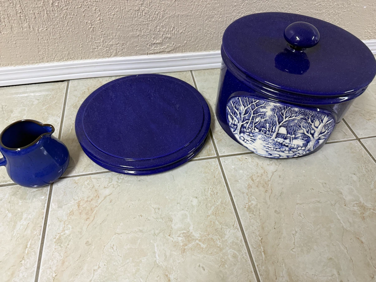 Cake stand with lid - photo 4