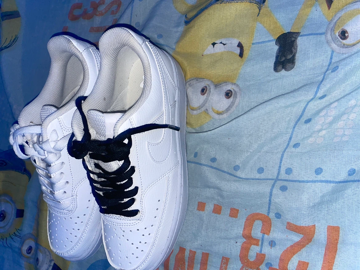 Nike Court Vision Low White Sneakers - photo 4