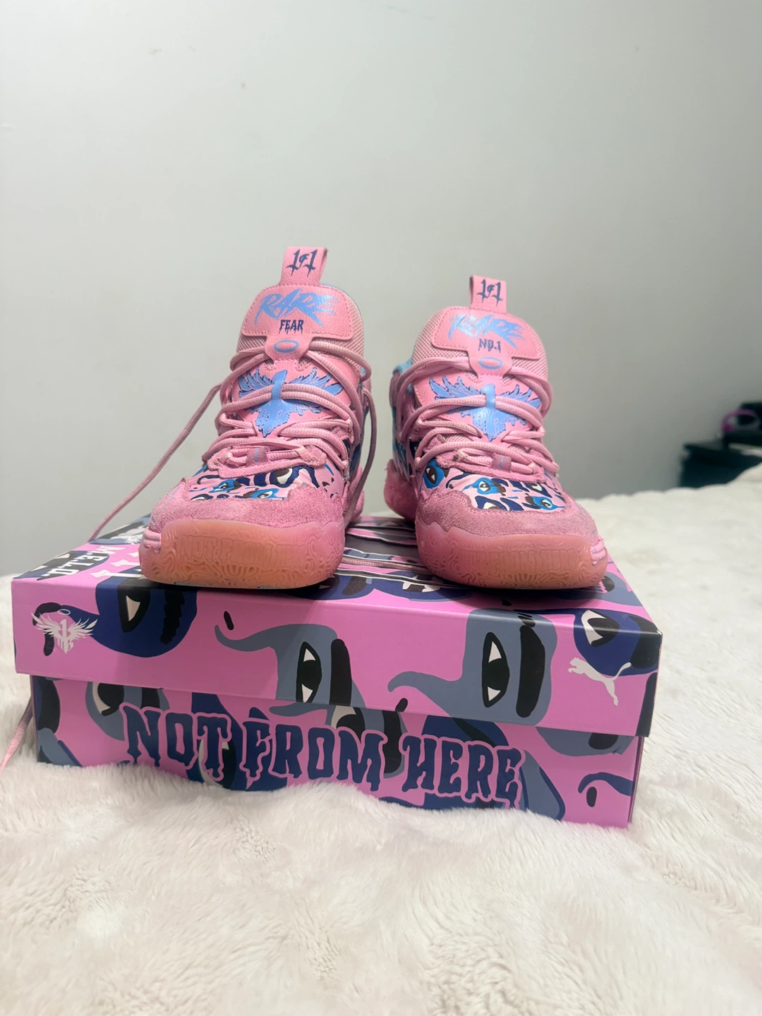 Puma x KidSuper MB.02 Basketball Shoes Pink - photo 2
