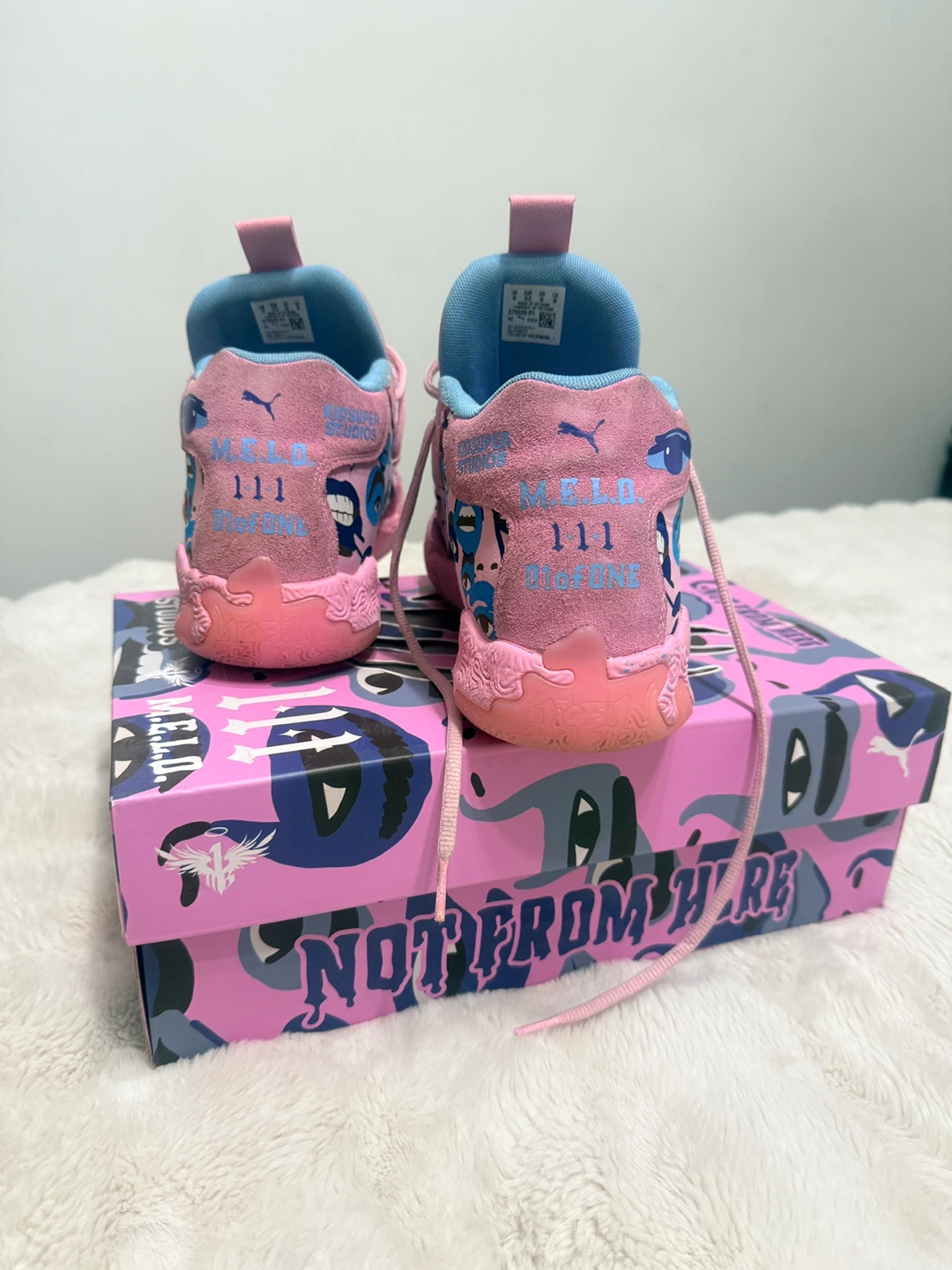 Puma x KidSuper MB.02 Basketball Shoes Pink - photo 3
