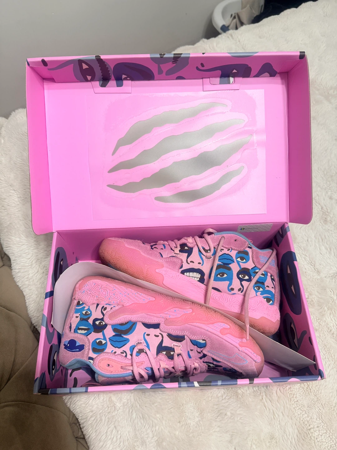 Puma x KidSuper MB.02 Basketball Shoes Pink - photo 4