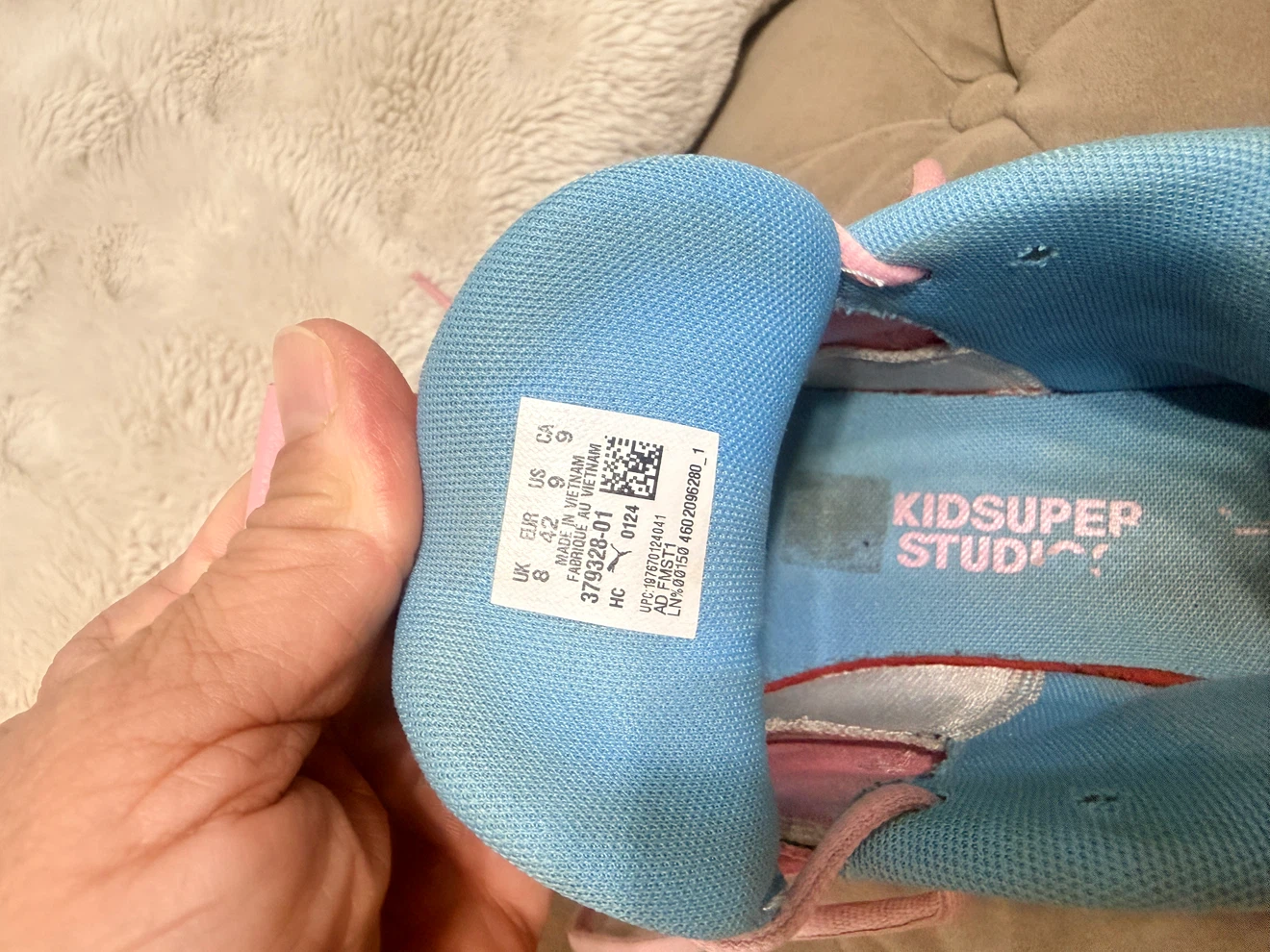Puma x KidSuper MB.02 Basketball Shoes Pink - photo 5
