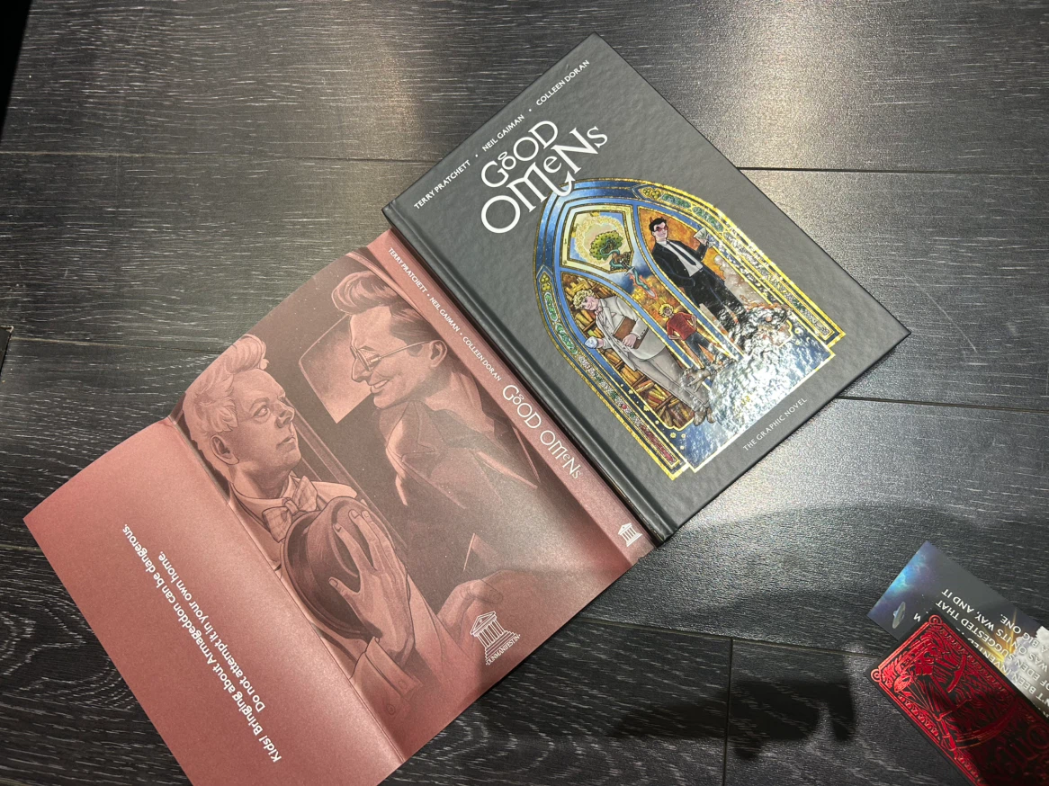 Good Omens Comic Special Dust Cover Edition - photo 2