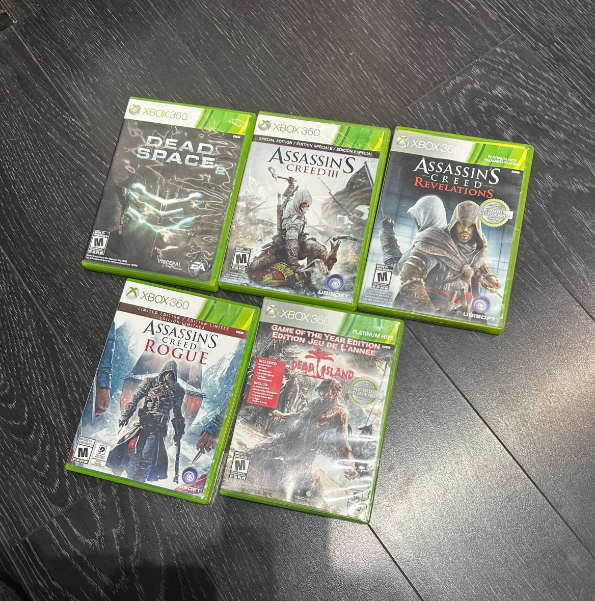 5 Xbox 360 Games