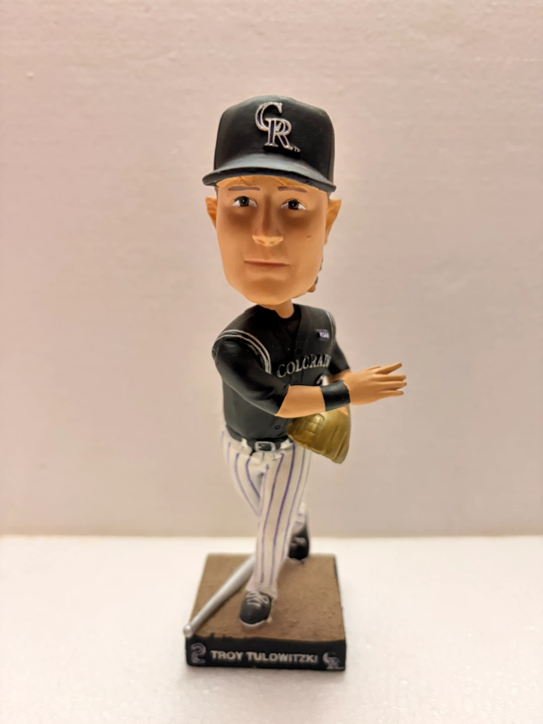 Troy Tulowitzki Rockies Gold Glove / Silver Slugger bobblehead - photo 3
