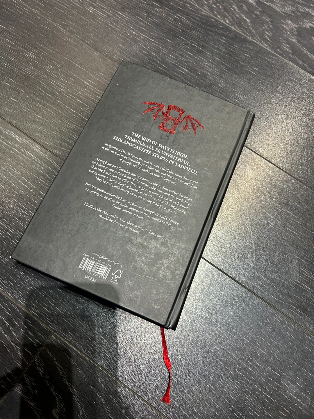 Good Omens Illustrated Hard Cover - photo 2