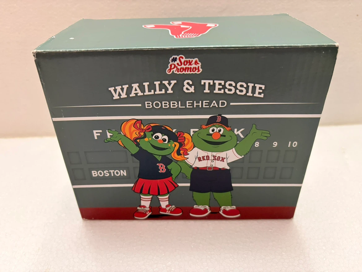 Boston Red Sox Wally and Tessie dual mascot bobblehead