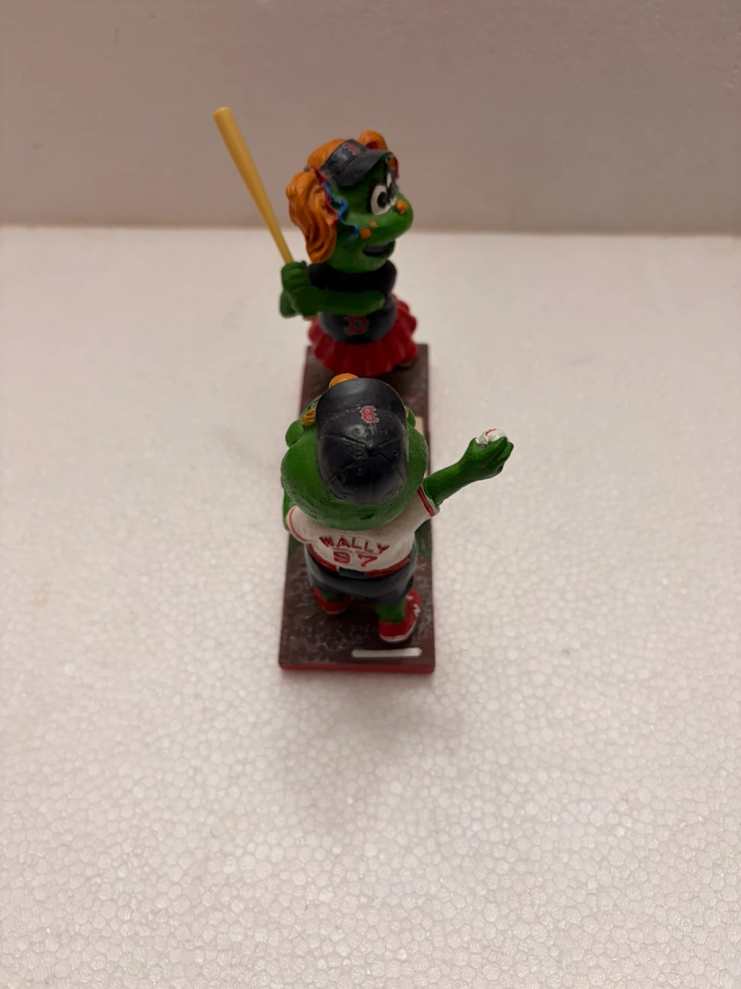 Boston Red Sox Wally and Tessie dual mascot bobblehead - photo 5