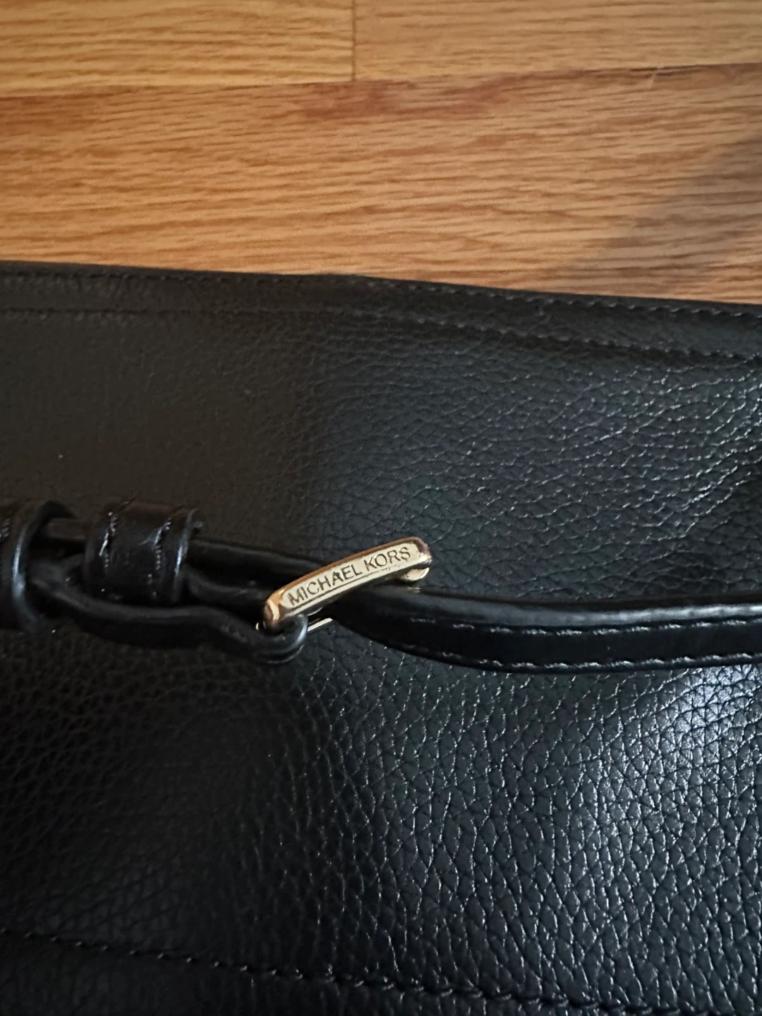 Michael Kors Black Leather Crossbody Bag - photo 4