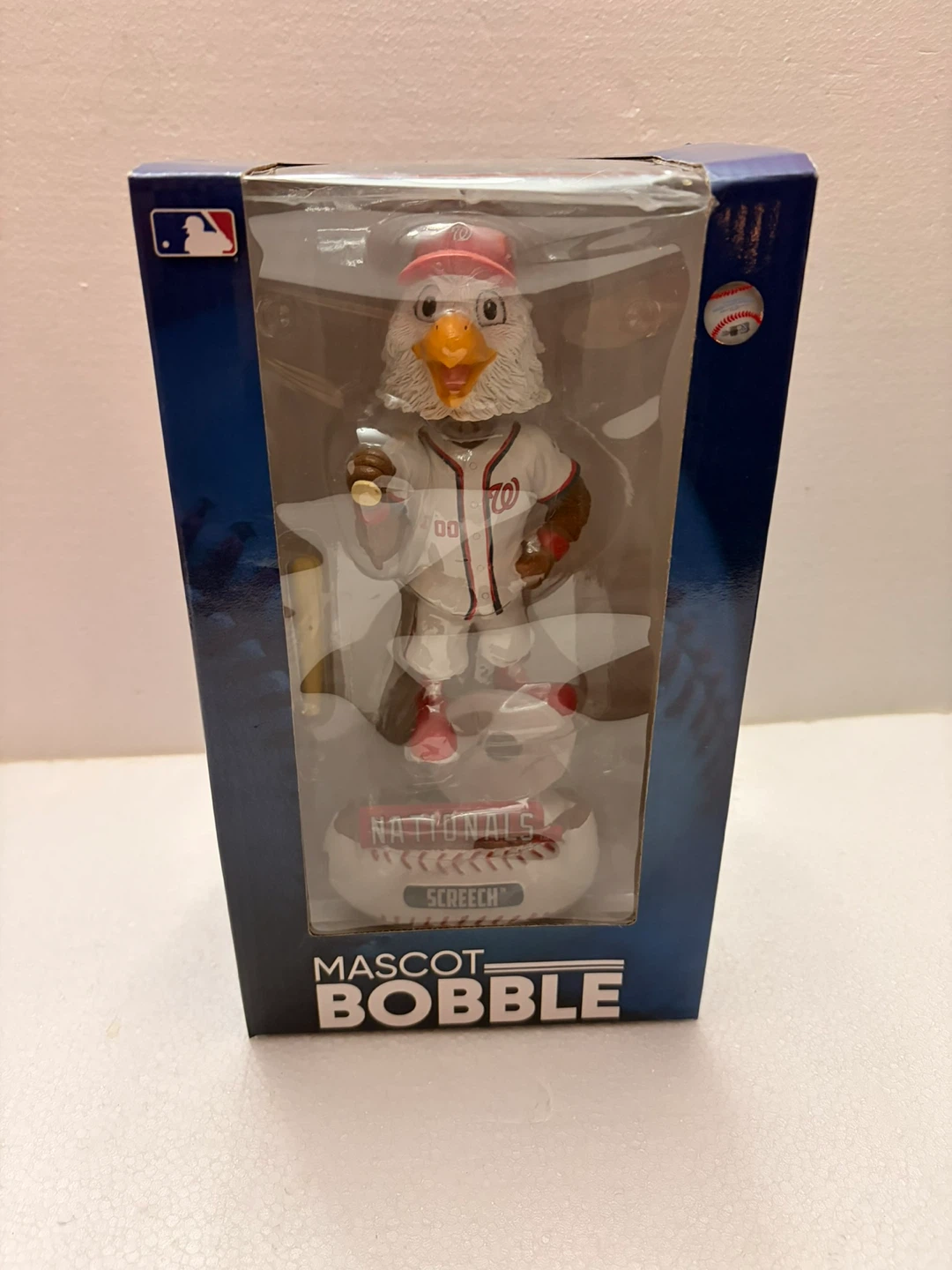 Washington Nationals Screech mascot bobblehead - photo 5