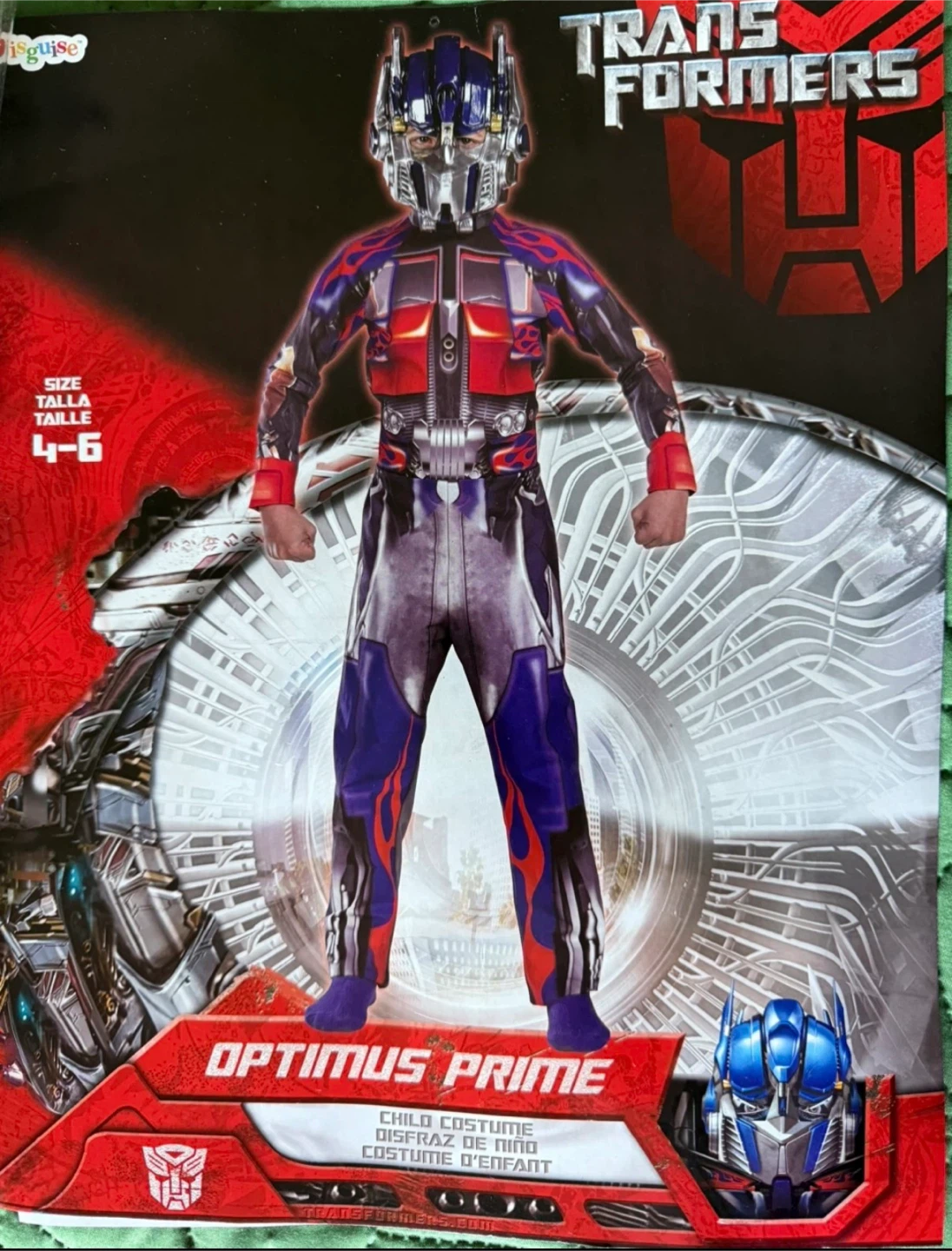 Disguise Transformers Optimus Prime Child Costume