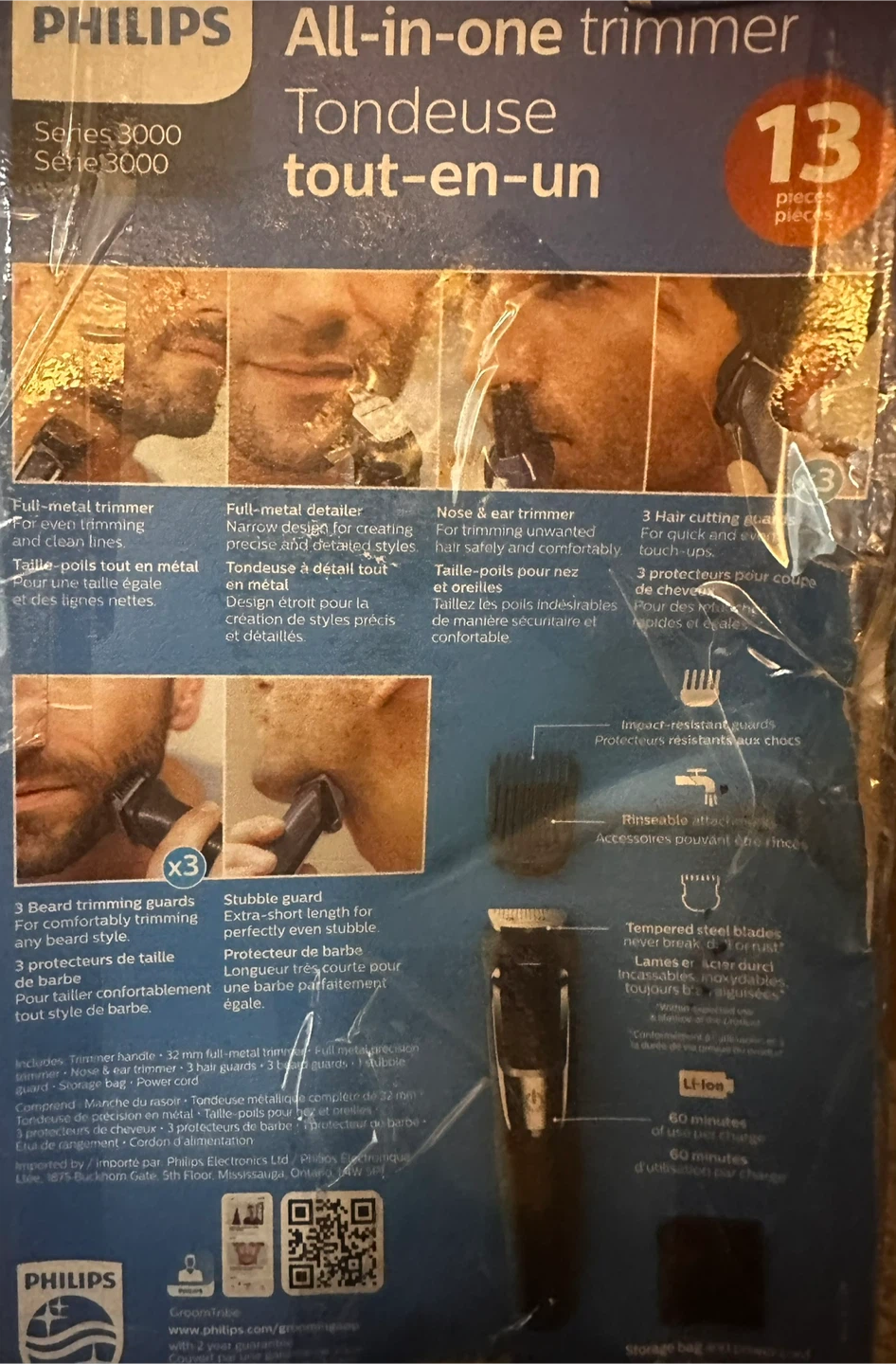 Phillips 3000 cordless multi groom - photo 2