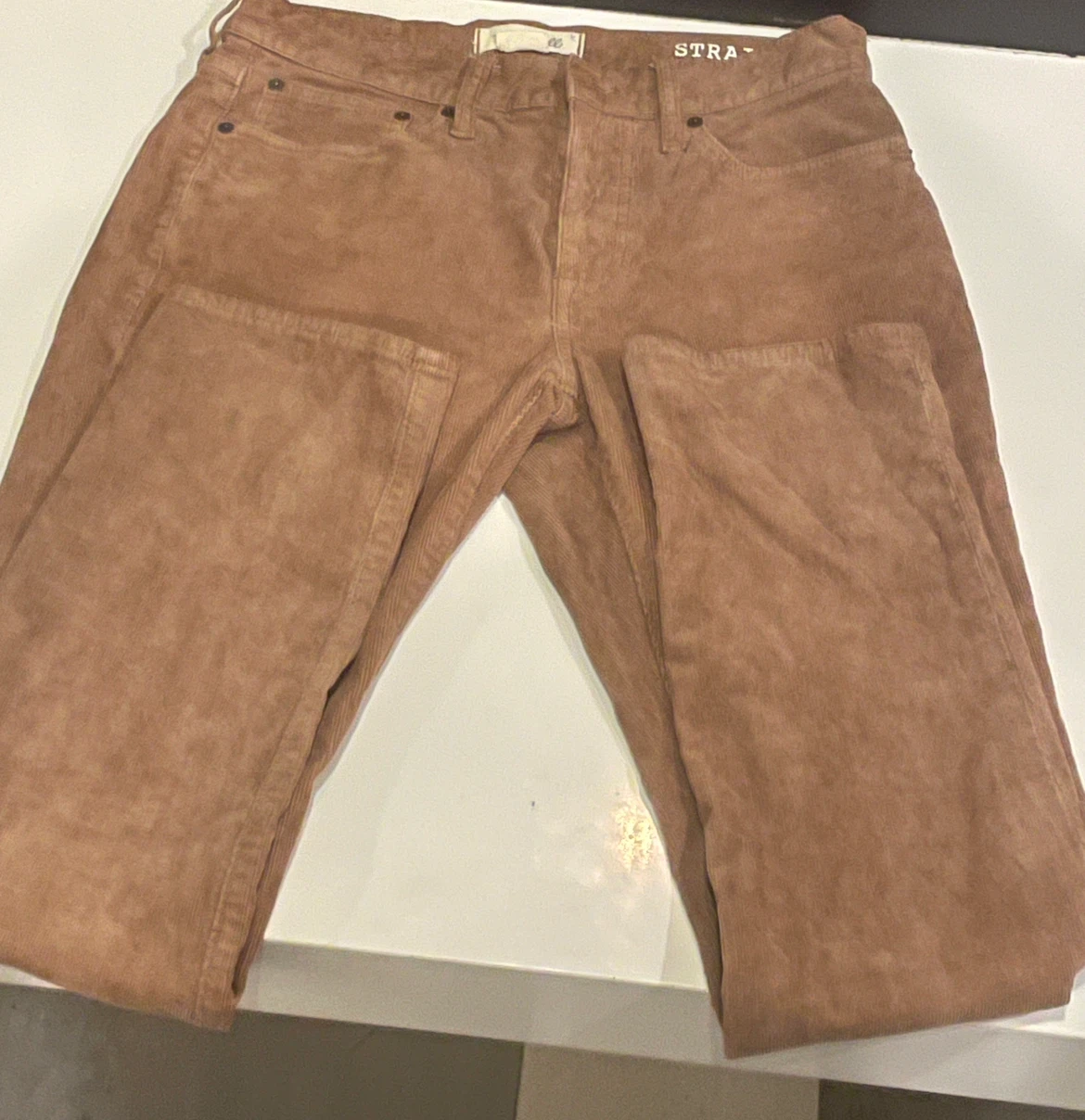 Men’s Madewell Brown Corduroy Straight Pants - photo 2