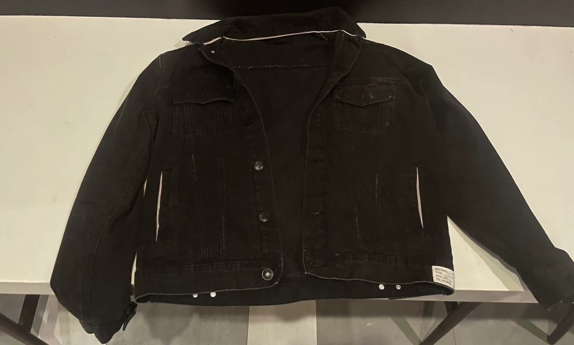 Adam Levine Black Denim Jacket