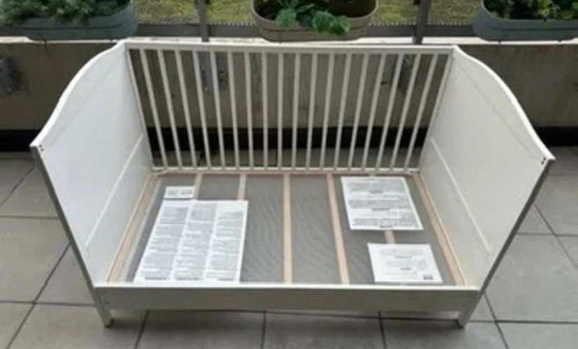 IKEA Crib mattress  rarely used - photo 4