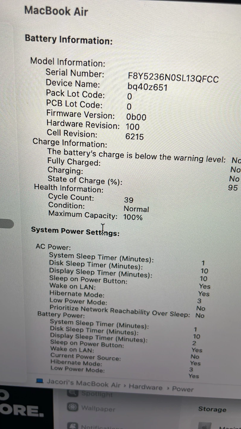 2022 Macbook Air M2 8GB 256 - photo 4