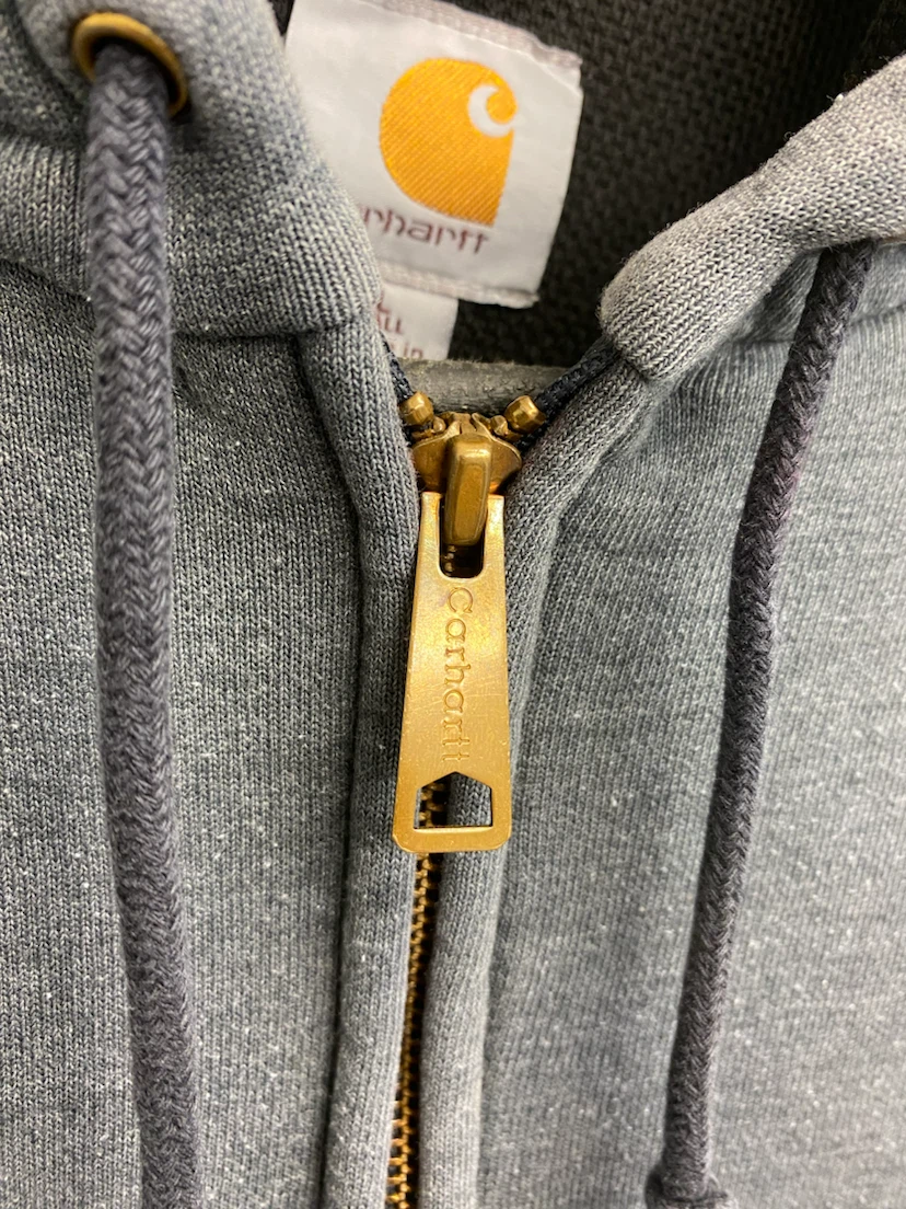 Carhartt Zip-Up Hoodie Grey - L - photo 4