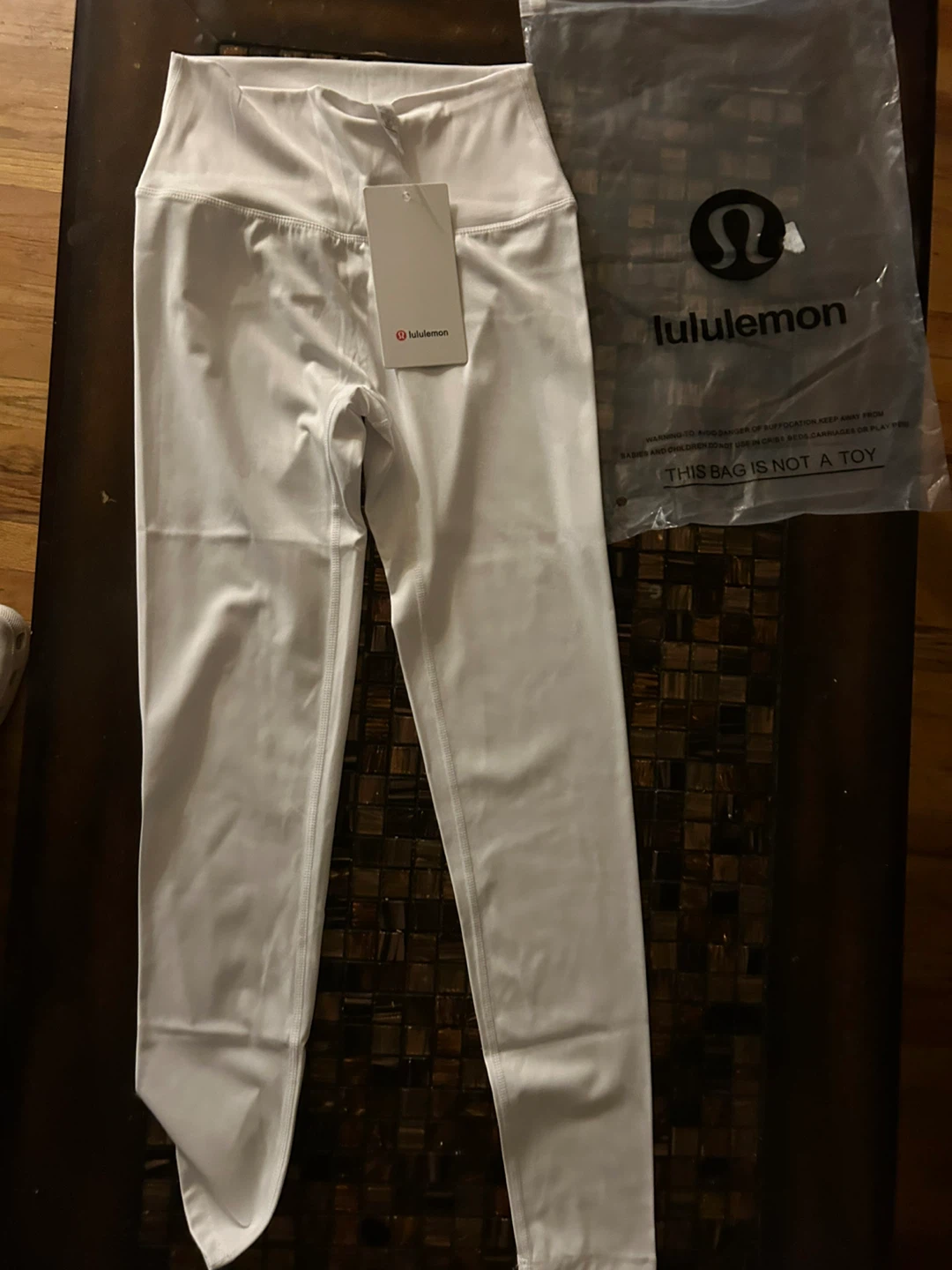 New Lululemon White Jacket and Leggings Set - photo 3