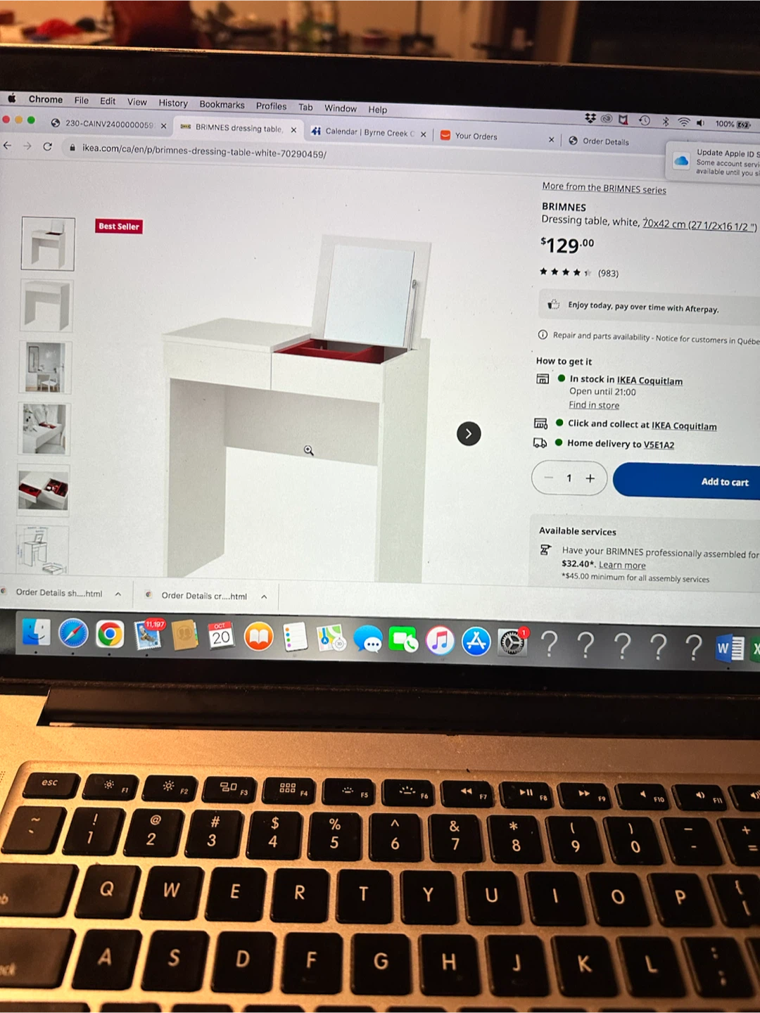 IKEA BRIMNES Dressing Table - photo 2