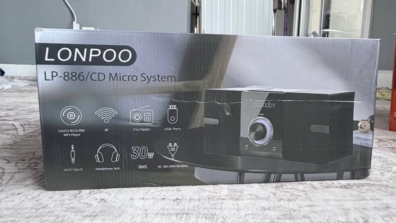 LONPOO LP-886 CD Micro System