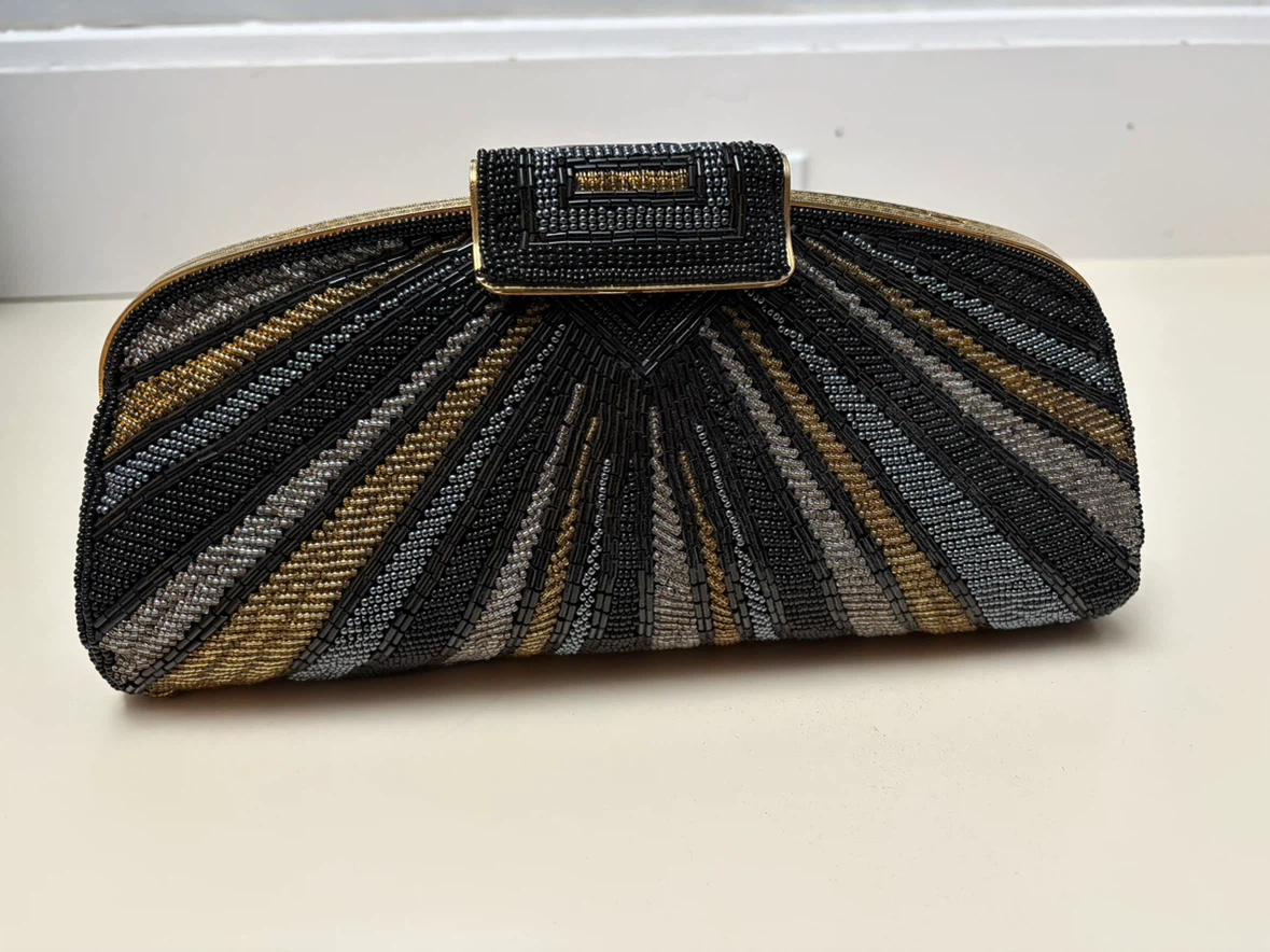 Beaded Evening Clutch Purse