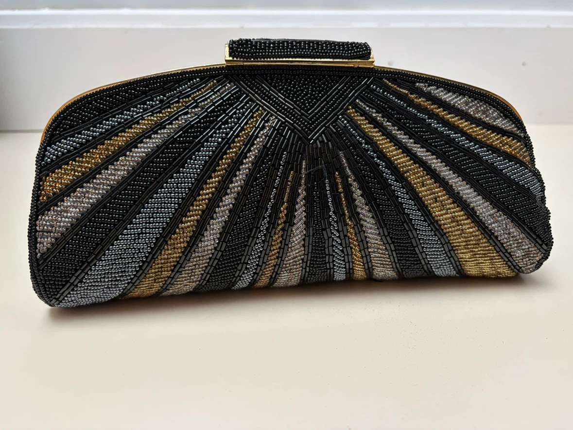 Beaded Evening Clutch Purse - photo 2