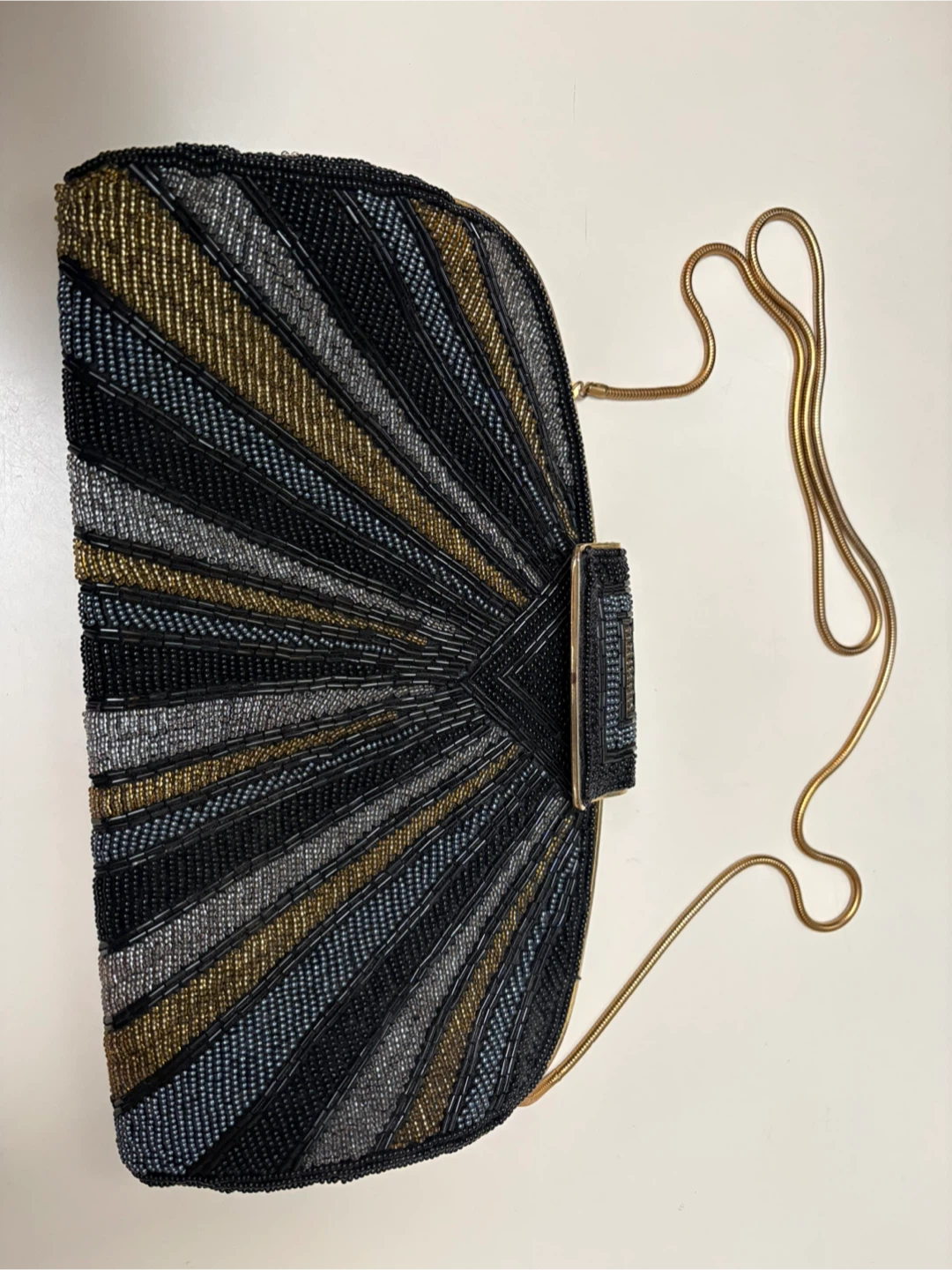 Beaded Evening Clutch Purse - photo 3