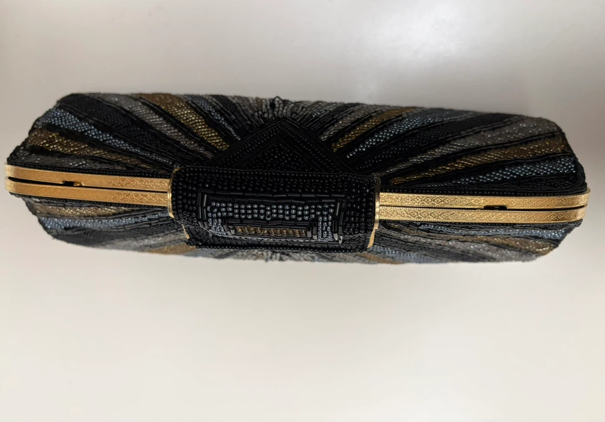 Beaded Evening Clutch Purse - photo 4