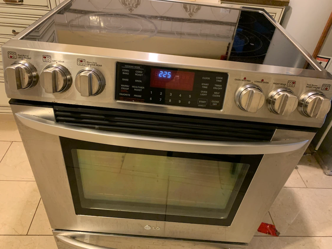 LG Stainless Steel Electric Range