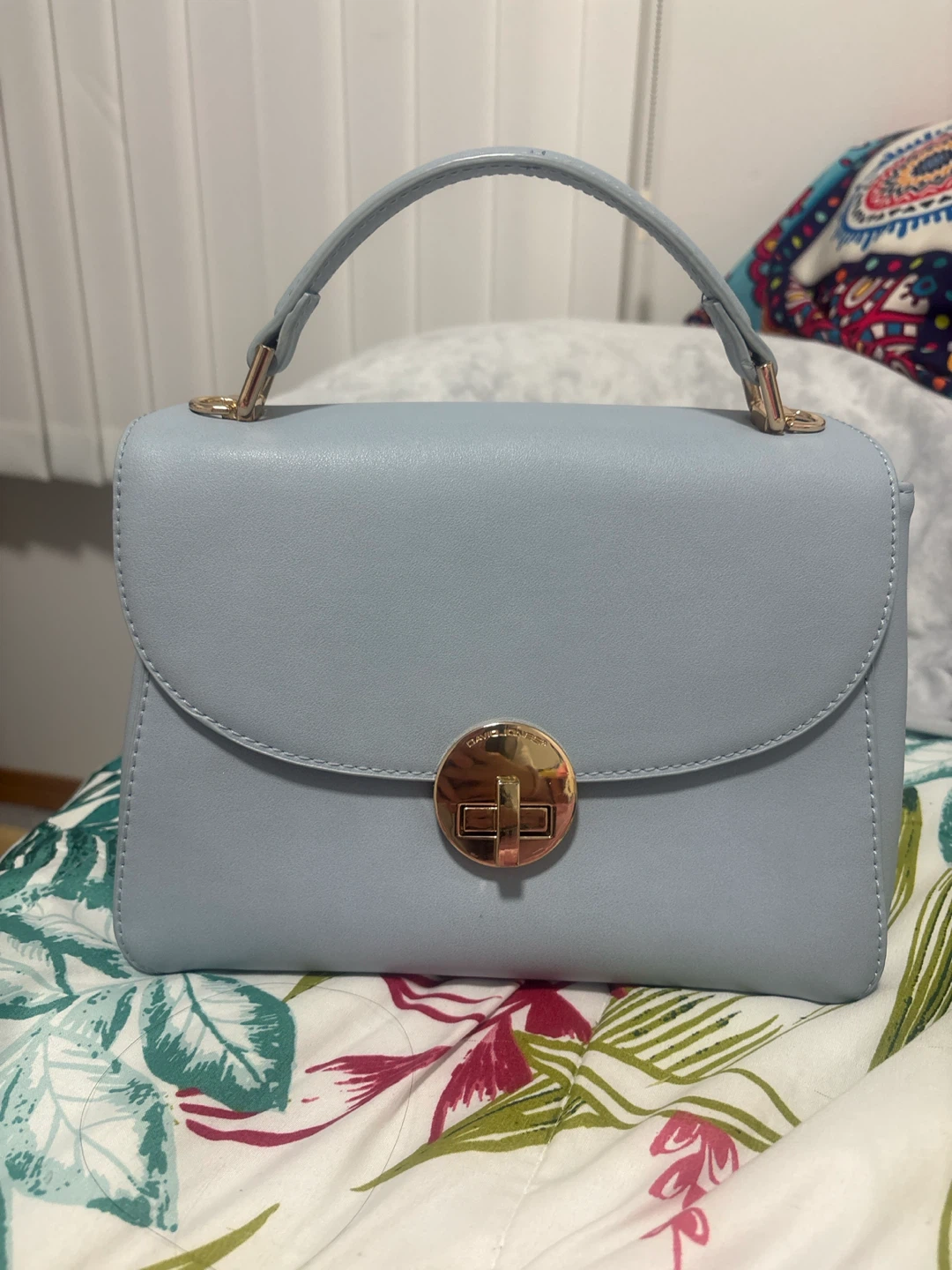 David Jones Light Blue Handbag