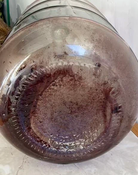 Vintage 5-Gallon Glass (CRISA Mexico) – Rare Sun-Purpled & Clear - photo 2