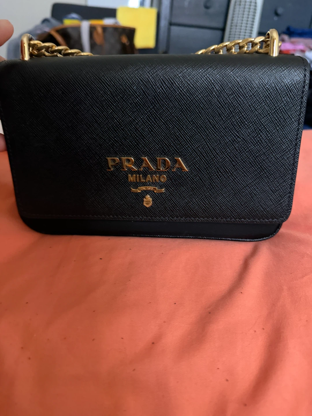 Prada Saffiano Leather Shoulder Bag - photo 2