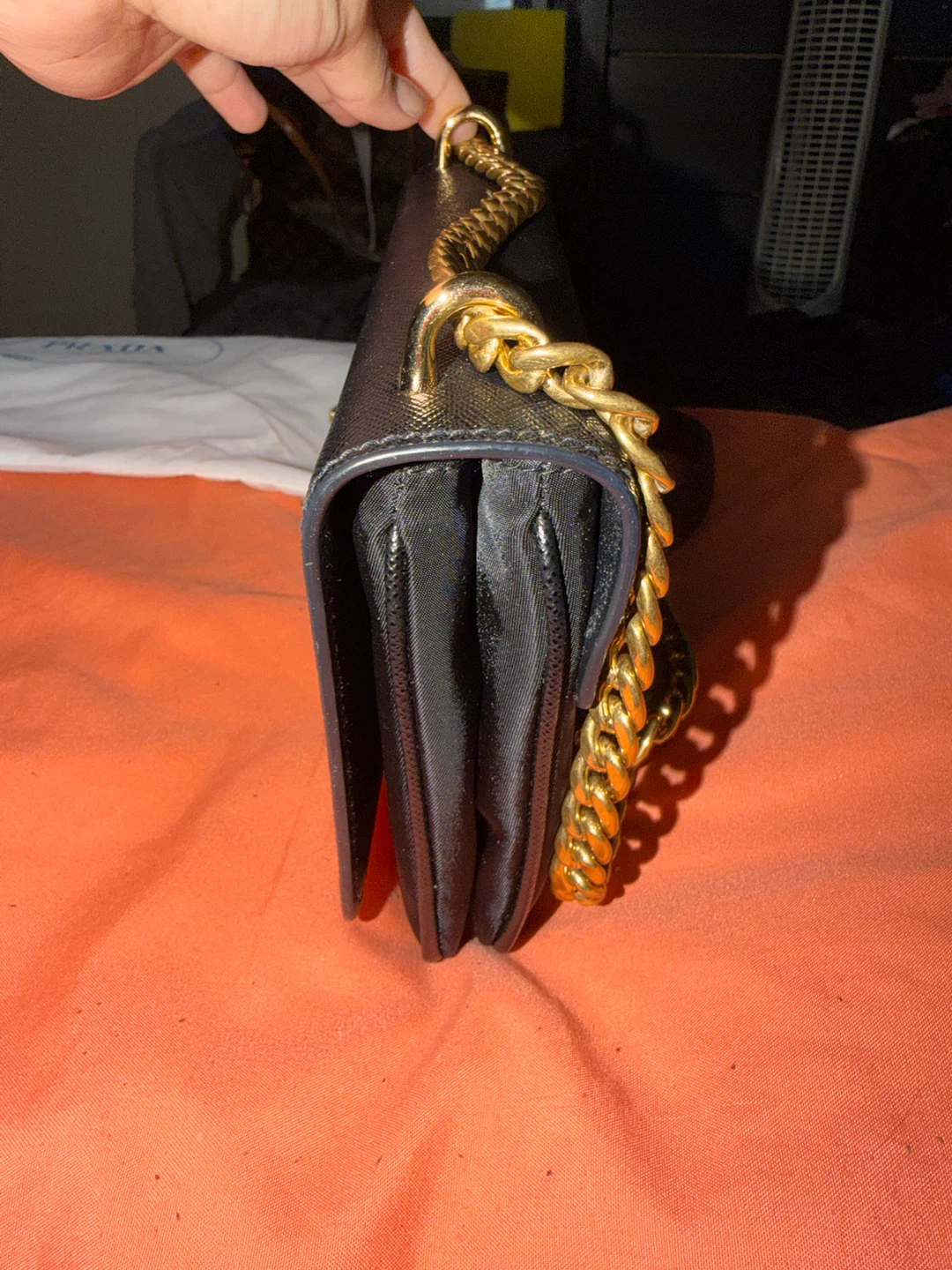 Prada Saffiano Leather Shoulder Bag - photo 3