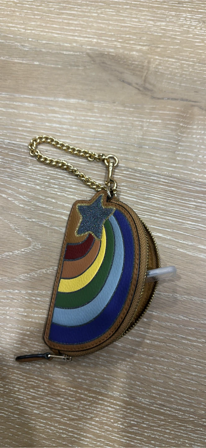 Coach Rainbow Star Coin Case - photo 2