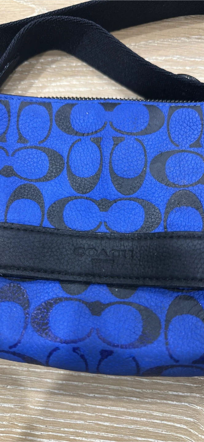 Coach Blue Signature Crossbody Bag - photo 3