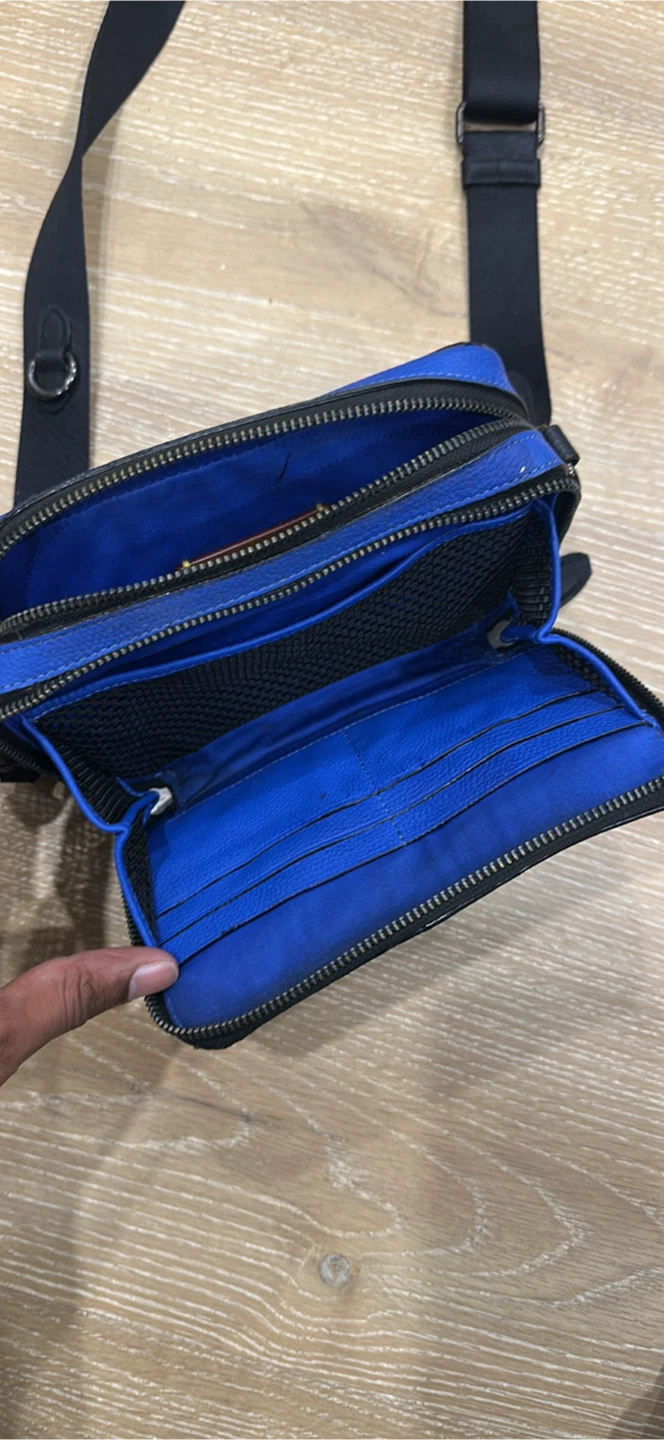 Coach Blue Signature Crossbody Bag - photo 4