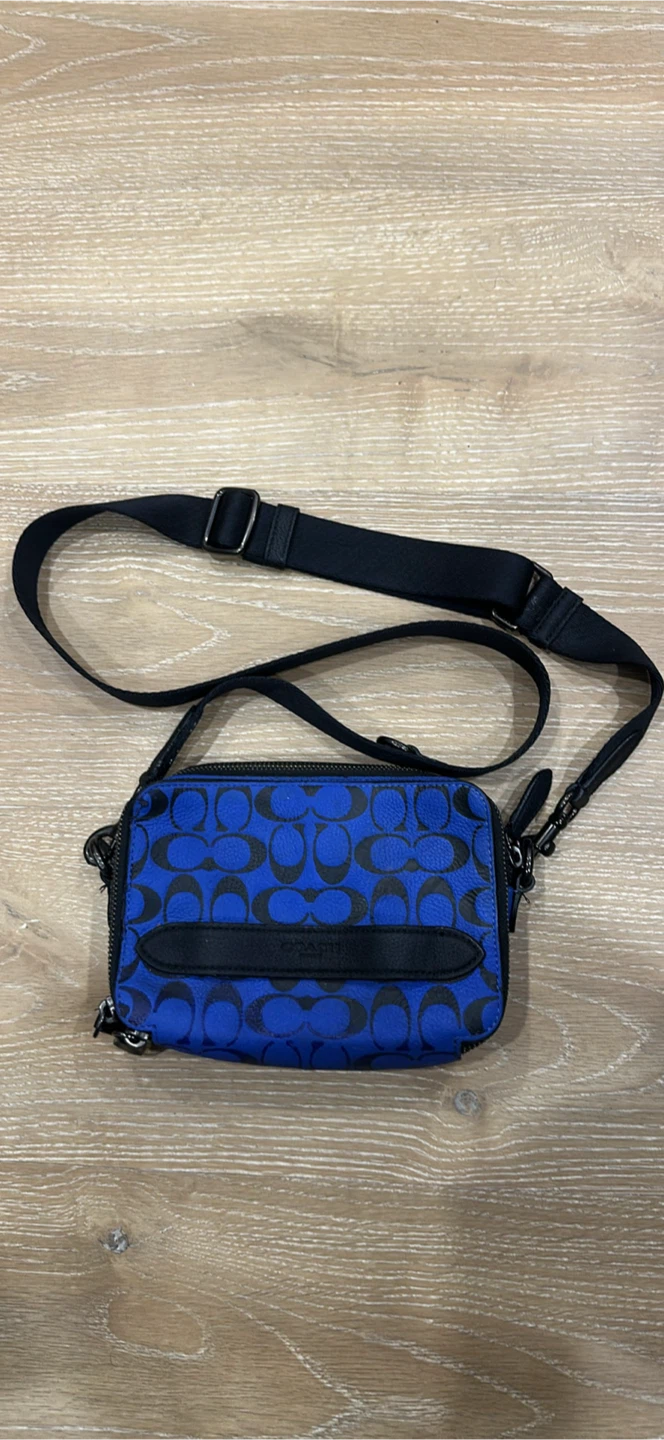 Coach Blue Signature Crossbody Bag - photo 5