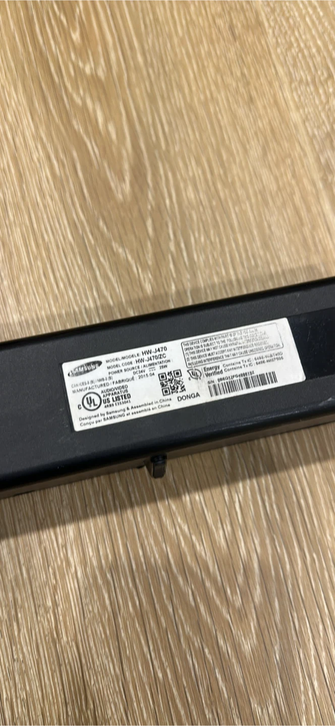 Samsung HW-J470 Soundbar - photo 2